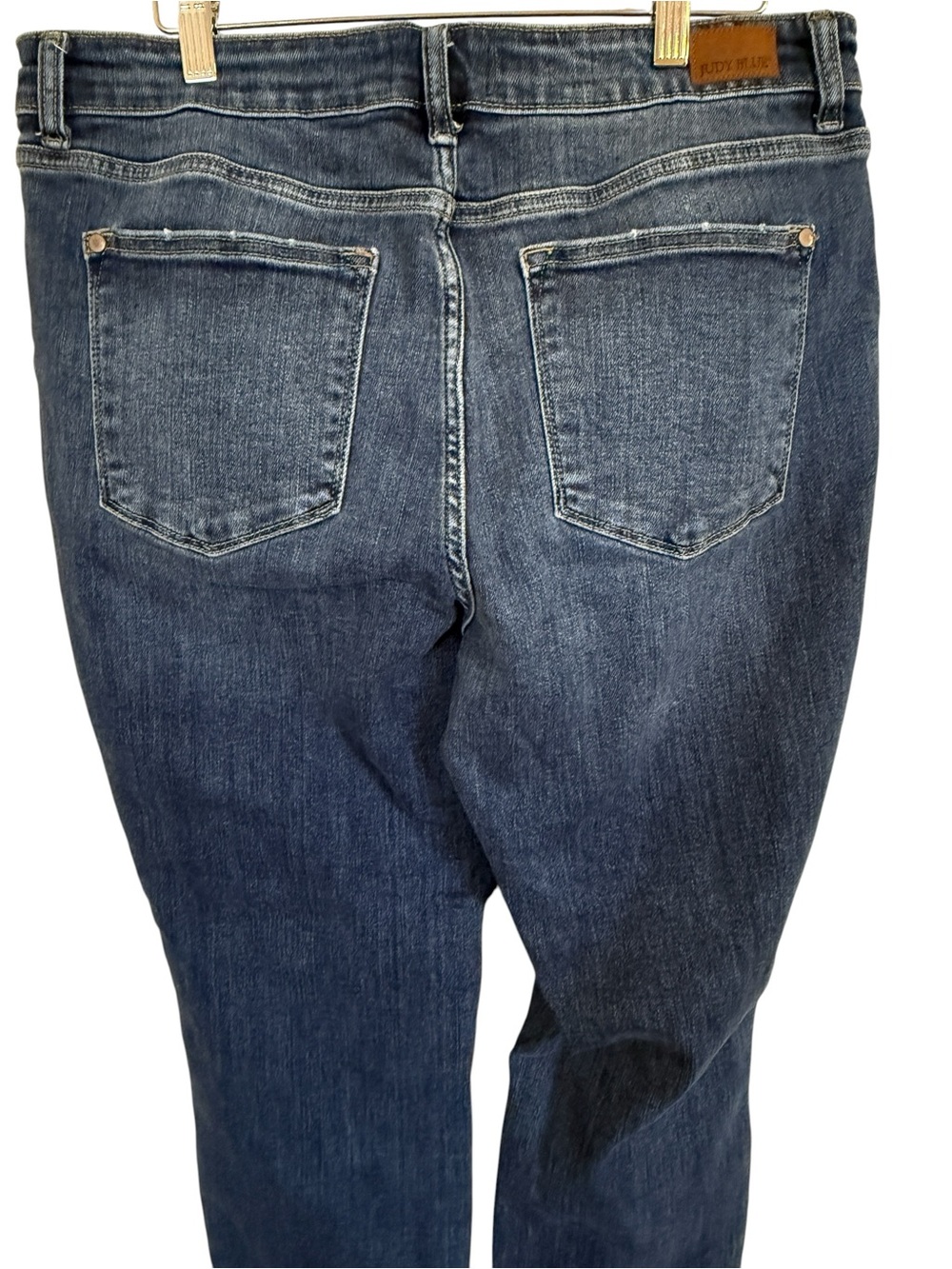 Judy Blue JB82368DK Boyfriend Fit Jeans Women’s Size 15/32 Medium Wash Stretch - Picture 4 of 13